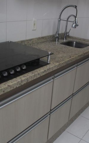 Apartamento à venda com 83m², 3 quartos e 2 vagasCozinha