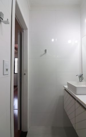 Casa de condomínio para alugar com 120m², 3 quartos e 1 vagaBanheiro Social