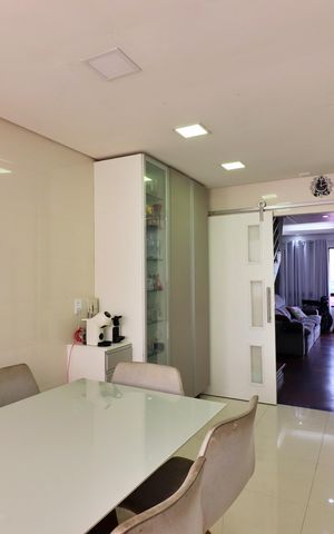 Casa de condomínio para alugar com 120m², 3 quartos e 1 vagaCozinha 
