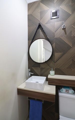 Casa de condomínio para alugar com 120m², 3 quartos e 1 vagaLavabo