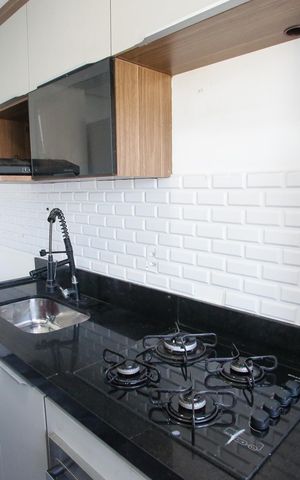 Apartamento à venda com 49m², 2 quartos e 1 vagaCozinha