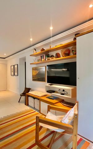 Apartamento à venda com 74m², 1 quarto e 1 vaga Apartamento à venda com 74m², 1 quarto e 1 vagaSala