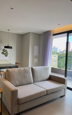 Apartamento para alugar com 53m², 1 quarto e 1 vaga Apartamento para alugar com 53m², 1 quarto e 1 vagaSala