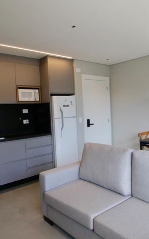 Apartamento para alugar com 53m², 1 quarto e 1 vaga Apartamento para alugar com 53m², 1 quarto e 1 vagaSala