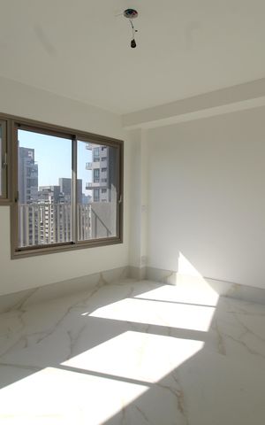 Studio à venda com 30m², 1 quarto e 1 vagaSala/Quarto