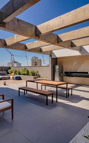 Apartamento à venda com 48m², 2 quartos e 1 vaga Apartamento à venda com 48m², 2 quartos e 1 vagaÁrea comum - Churrasqueira