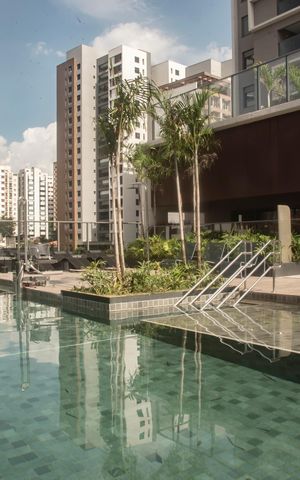 Studio à venda com 28m², 1 quarto e sem vagaÁrea comum - Piscina