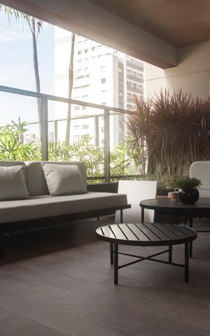 Studio à venda com 28m², 1 quarto e sem vagaÁrea comum - Salão de festas