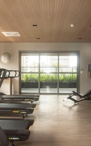 Studio à venda com 28m², 1 quarto e sem vagaÁrea comum - Academia