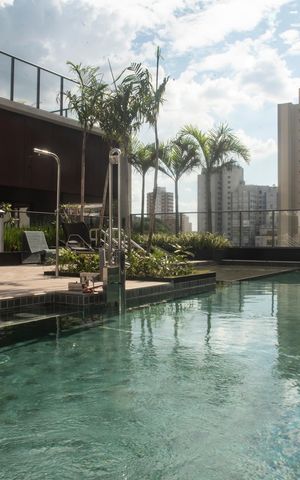 Studio à venda com 28m², 1 quarto e sem vagaÁrea comum - Piscina