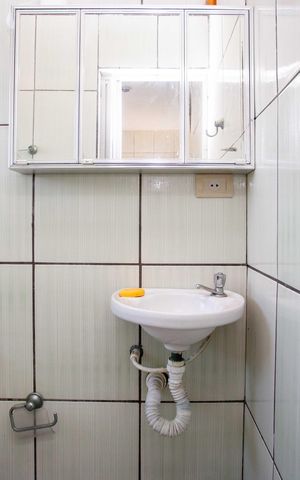 Casa para alugar com 48m², 1 quarto e sem vagaBanheiro