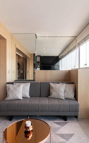 Apartamento à venda com 41m², 1 quarto e 1 vaga Apartamento à venda com 41m², 1 quarto e 1 vagaSala/Quarto