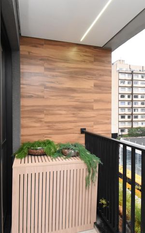 Apartamento à venda com 51m², 2 quartos e 1 vagaSacada da Sala