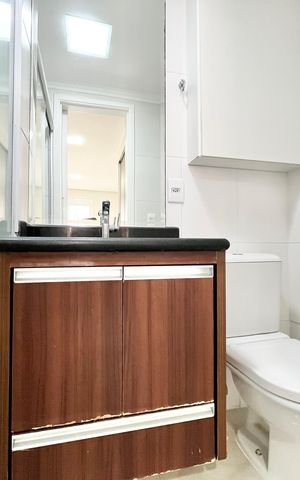 Apartamento à venda com 83m², 2 quartos e 2 vagas Apartamento à venda com 83m², 2 quartos e 2 vagasBanheiro da Suíte