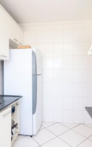 Apartamento à venda com 45m², 2 quartos e 1 vagaCozinha e Área de Serviço