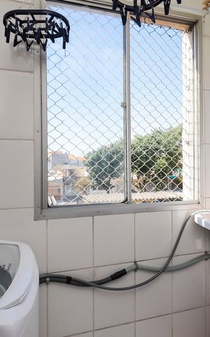 Apartamento à venda com 45m², 2 quartos e 1 vagaCozinha e Área de Serviço