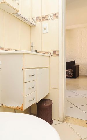 Apartamento à venda com 45m², 2 quartos e 1 vagaBanheiro