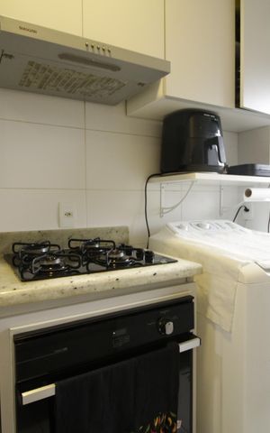Apartamento à venda com 52m², 2 quartos e 1 vagaCozinha e Área de Serviço