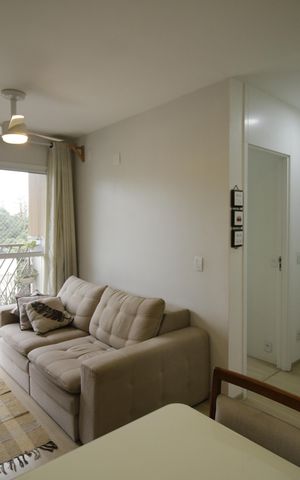 Apartamento à venda com 52m², 2 quartos e 1 vagaSala
