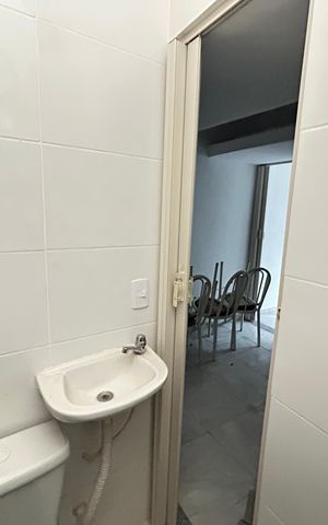Studio para alugar com 28m², 1 quarto e sem vagaBanheiro