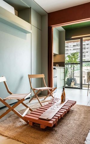 Studio à venda com 26m², 1 quarto e sem vaga Studio à venda com 26m², 1 quarto e sem vagaSala/Quarto