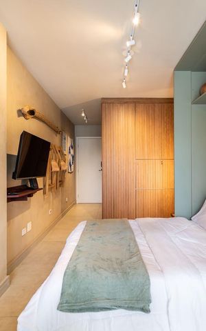 Studio à venda com 26m², 1 quarto e sem vaga Studio à venda com 26m², 1 quarto e sem vagaSala/Quarto