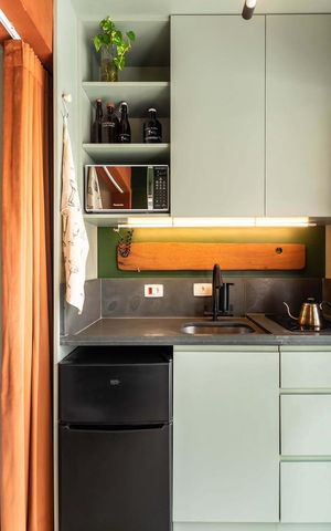 Studio à venda com 26m², 1 quarto e sem vaga Studio à venda com 26m², 1 quarto e sem vagaSala/Quarto