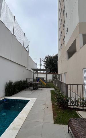 Apartamento à venda com 46m², 2 quartos e 1 vaga