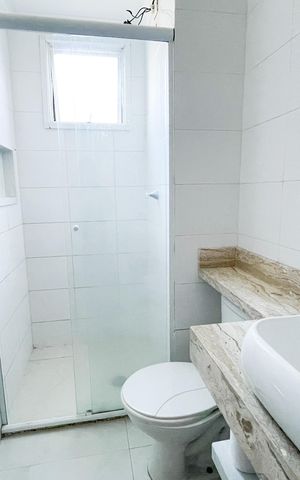 Apartamento à venda com 43m², 2 quartos e sem vaga Apartamento à venda com 43m², 2 quartos e sem vagaBanheiro