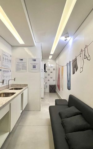 Studio à venda com 29m², 1 quarto e sem vaga Studio à venda com 29m², 1 quarto e sem vagaÁrea comum - Lavanderia
