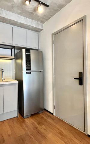 Studio à venda com 29m², 1 quarto e sem vaga Studio à venda com 29m², 1 quarto e sem vagaCozinha