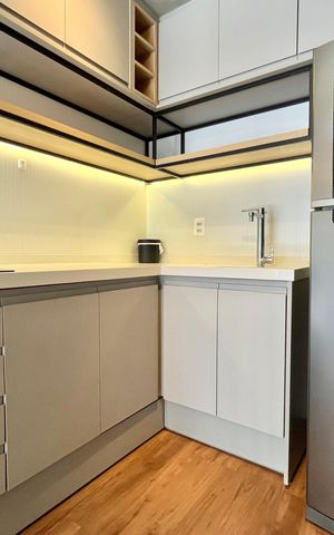 Studio à venda com 29m², 1 quarto e sem vaga Studio à venda com 29m², 1 quarto e sem vagaCozinha