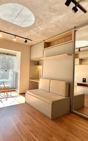 Studio à venda com 29m², 1 quarto e sem vaga Studio à venda com 29m², 1 quarto e sem vagaSala/Quarto