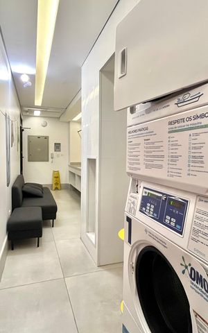 Studio à venda com 29m², 1 quarto e sem vaga Studio à venda com 29m², 1 quarto e sem vagaÁrea comum - Lavanderia