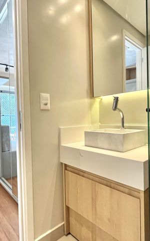Studio à venda com 29m², 1 quarto e sem vaga Studio à venda com 29m², 1 quarto e sem vagaBanheiro