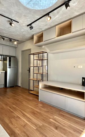 Studio à venda com 29m², 1 quarto e sem vaga Studio à venda com 29m², 1 quarto e sem vagaSala/Quarto