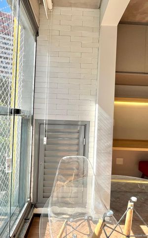 Studio à venda com 29m², 1 quarto e sem vaga Studio à venda com 29m², 1 quarto e sem vagaVaranda