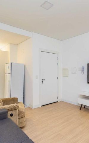 Studio para alugar com 32m², 1 quarto e 1 vaga Studio para alugar com 32m², 1 quarto e 1 vagaSala