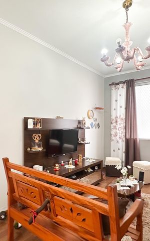 Apartamento à venda com 50m², 1 quarto e sem vaga Apartamento à venda com 50m², 1 quarto e sem vagaSala