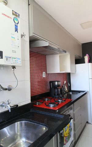 Apartamento para alugar com 50m², 2 quartos e 1 vagaCozinha/Área de serviço