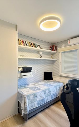 Apartamento à venda com 87m², 2 quartos e 2 vagas Apartamento à venda com 87m², 2 quartos e 2 vagasQuarto 2
