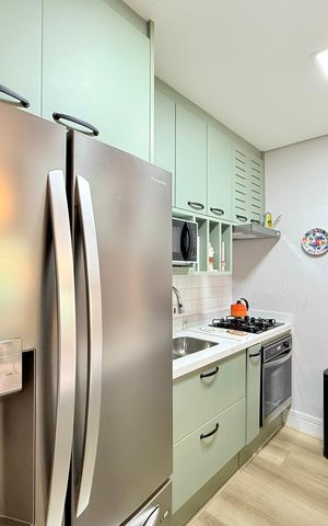 Apartamento à venda com 87m², 2 quartos e 2 vagas Apartamento à venda com 87m², 2 quartos e 2 vagasCozinha