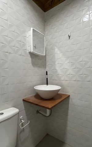 Casa para alugar com 82m², 2 quartos e 3 vagas Casa para alugar com 82m², 2 quartos e 3 vagasBanheiro suíte