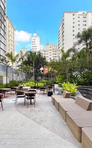 Studio para alugar com 30m², 1 quarto e sem vaga Studio para alugar com 30m², 1 quarto e sem vagaÁrea Comum - Espaço de Convivência