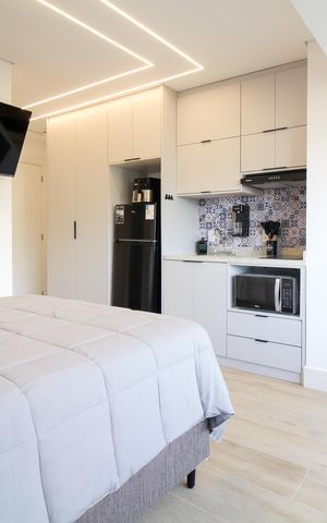 Studio à venda com 25m², 1 quarto e sem vaga Studio à venda com 25m², 1 quarto e sem vagaSala/Quarto/Cozinha