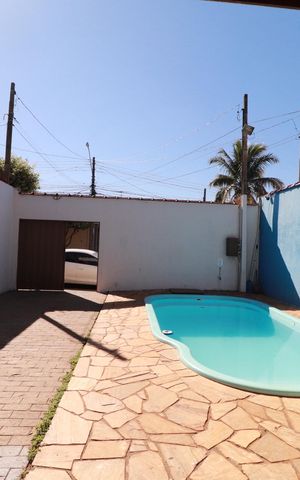 Casa para alugar com 200m², 2 quartos e 3 vagasPISCINA 