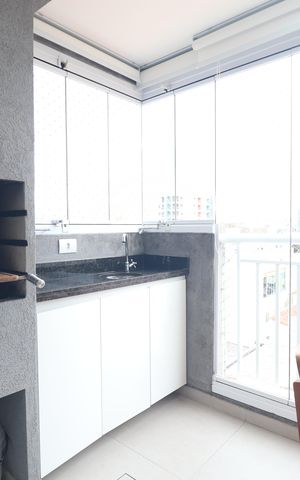 Apartamento à venda com 59m², 2 quartos e 1 vagaVaranda gourmet