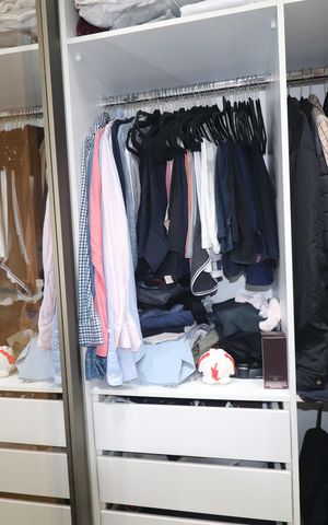 Apartamento à venda com 59m², 2 quartos e 1 vagaCloset Quarto 1