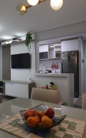 Apartamento à venda com 59m², 2 quartos e 1 vagaSala