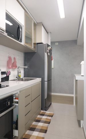 Apartamento à venda com 59m², 2 quartos e 1 vagaCozinha
